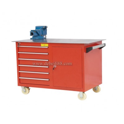 Factory Sale Drawer Tool trolley with Vise AX'TONE